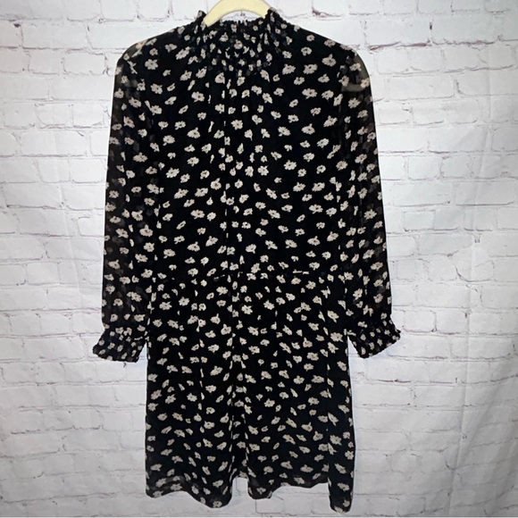 Madewell Mistlight Mock Neck Dress in Seattle Floral size M‎ - Picture 1 of 10